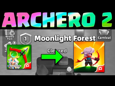 ARCHERO 2 - How to Beat Chapter 1 - Moonlight Forest (Habby) - YouTube