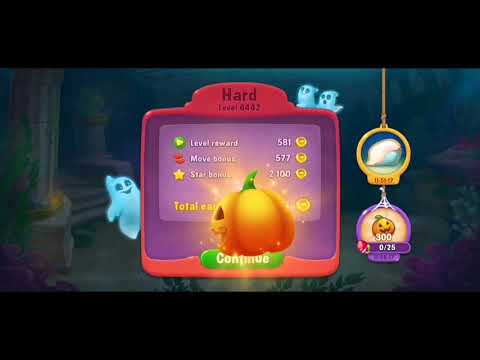 Fishdom 6442 Hard Level - NO 💣🧨💥