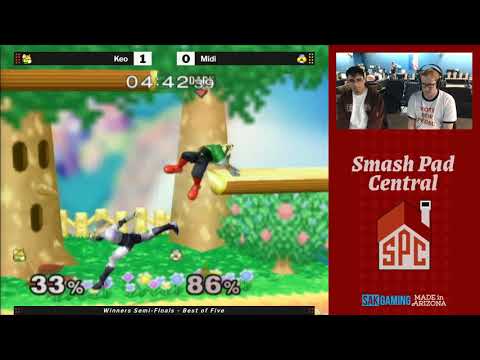 SPC 165 Winners Semis - Keo (Fox) vs Midi (Sheik)