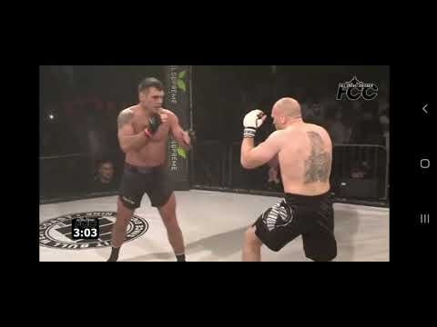 Fcc Middleweight British title Kenneth K-Force Richardson vs Shaun Hampton