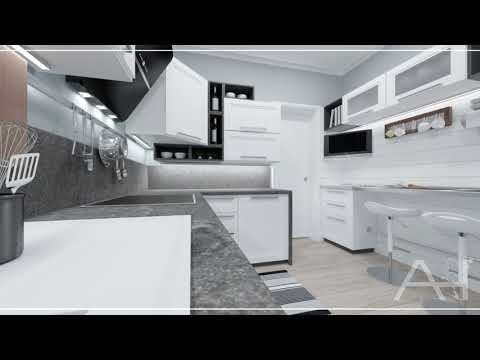 Animation Ikea Kitchen Astad V-Ray Toon Mixed Short ● 3dsmax VRay Rendering ·•● #AppleHeadCGI