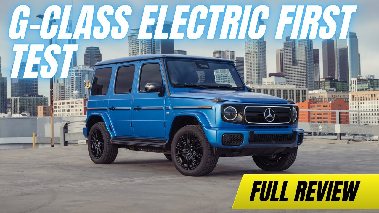 ⚡ 2025 Mercedes G-Class Electric | Full Review, Test Drive & Top Speed