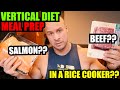 VERTICAL DIET MEAL PREP CAN YOU COOK SALMON IN THE RICE COOKER?