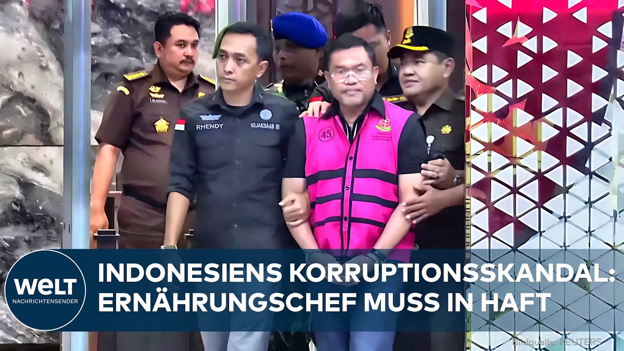 KORRUPTION: Indonesiens Chef der Gratis-Mahlzeiten-Behörde nach Entlassung wegen Betrugs verhaftet