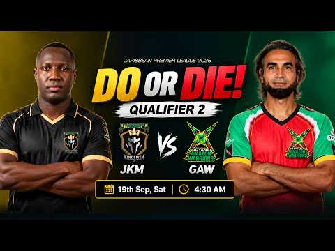 CPL 2026 2nd Qualifier PREDICTION, Jamaica Kingsmen vs Guyana Amazon Warriors, WHO WILL WIN?