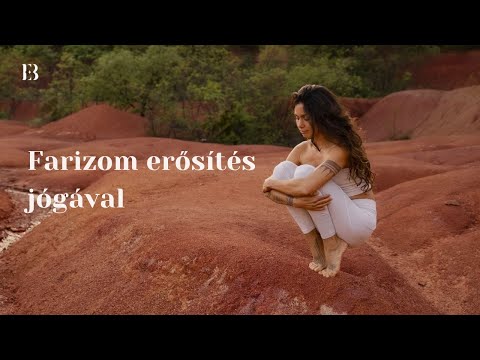 Farizom erősítés jógával・40 perc jógagyakorlás ・www.egyedbrigi.hu