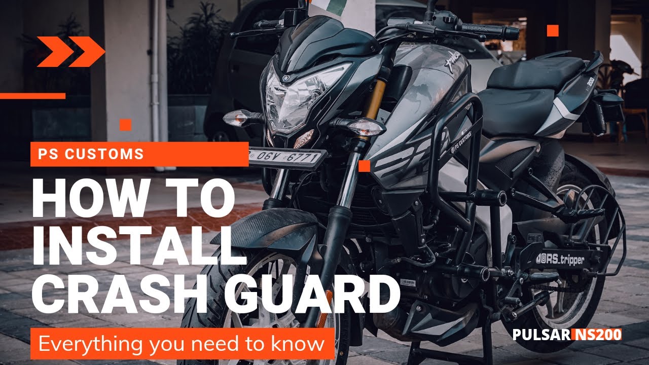 Watch video Best Crash Guards for Pulsar NS200 | Unboxing and review | Where to buy and price | PS Customs Now Best Crash Guards for Pulsar NS200 | Unboxing and review | Where to buy and price | PS Customs