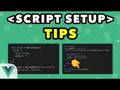 3 Things You Need To Know About Vue's New Script Setup
