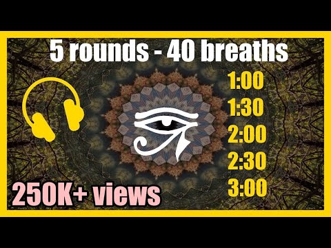 Wim Hof Breathing | 5 rounds with Pineal Gland Healing Sounds