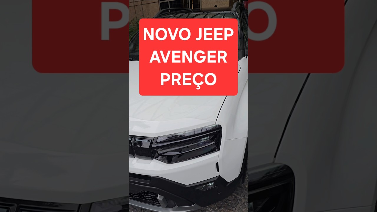 PREÇO JEEP AVENGER! MAIS BARATO QUE TERA