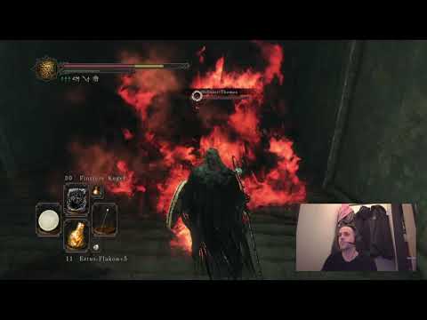 Dark Souls II mit FiNCH ASOZiAL x TAREK K.I.Z - Onkelz Poster in Dauerschleife