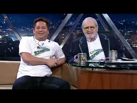 Leonardo no programa do Jô Soares, só risada kkkkkkkkk