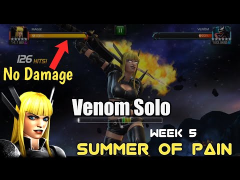 Magik Is one of the best counter of Venom |Summer of pain| - Marvel Contest of Champions