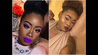 Fun With Colors |Princess Bella Inspired Makeup Tutorial |GRWM WOC Friendly