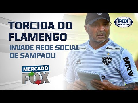 TORCIDA DO FLAMENGO INVADE REDE SOCIAL DE SAMPAOLI