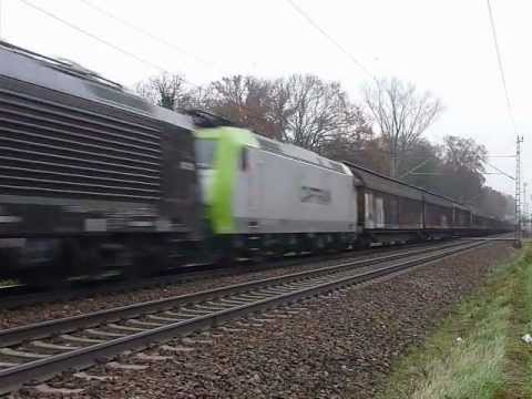 189 988 + 185 549 mit GZ & 145 CL 203 + 145 CL 20x mit GZ bei Rastatt