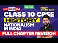 Class 10 CBSE History Nationalism In India Full Chapter Revision Xylem Class 10 CBSE