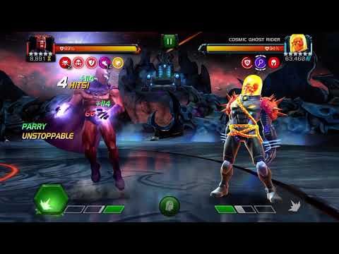 Red Magneto (R4 5*) vs Cosmic Ghost Rider (Cavalier Difficulty)