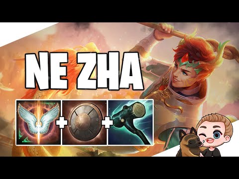 Ranked: CARRYING MY PROFESSIONAL MID LANER WITH NE ZHA SUPPORT!