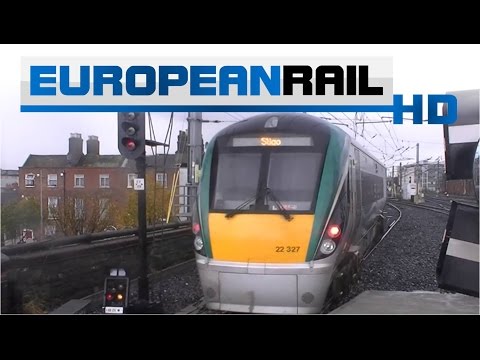 Iarnród Éireann Irish Rail ICR 22000 DMU 22029 departs Dublin Connolly Station