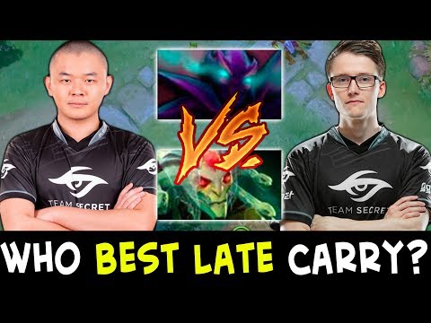 Who is BEST LATE carry — MidOne Medusa vs Ace Spectre