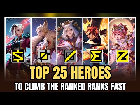 25 Best Heroes to Climb Rank in Mobile Legends – Top Picks for Every Role