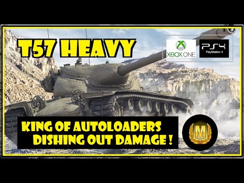 WOT Console: T57 Heavy // Smacking REDs with 1560 Clip & 23 sec Reload - Too Much to Handle!