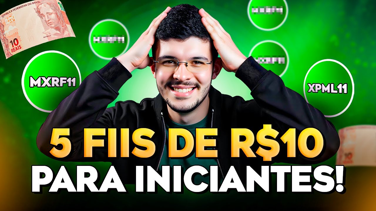 DESCUBRA AGORA: 5 FUNDOS IMOBILIÁRIOS BARATOS para INICIANTES com ALTO POTENCIAL de RENTABILIDADE!