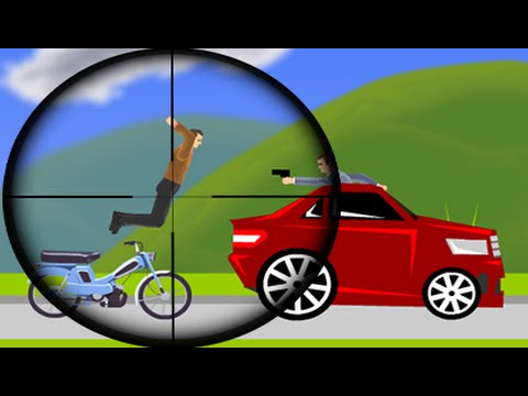 DEADLIEST SNIPER OF ALL TIME! (Happy Wheels #12)