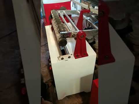 Paper core cutting machine