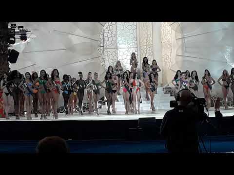 Miss Earth 2019 Top 20 second half includes Thailand, USA, Philippines, Puerto Rico and Spain.