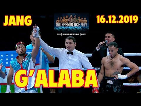 1-Minut NOKAUT G'ALABA FAZLIDDIN G'OIBNAZAROV  VA XURSHID TOJIBOYEV