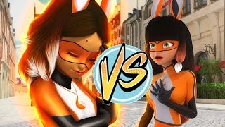 VOLPINA VS RENA ROUGE &amp; LADYBUG BATALLA DE RAP EN ESPAÑOL