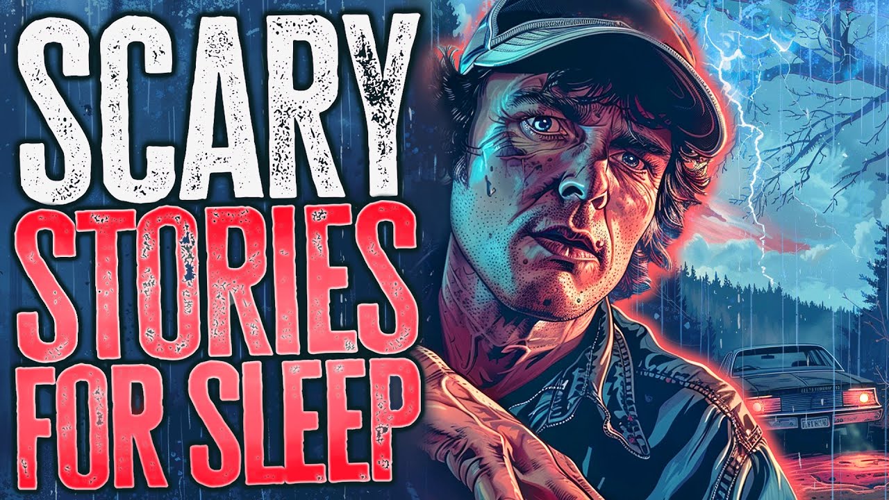 3+ Hours of Scary Stories for Sleep | with Rain Sounds | Black Screen Compilation