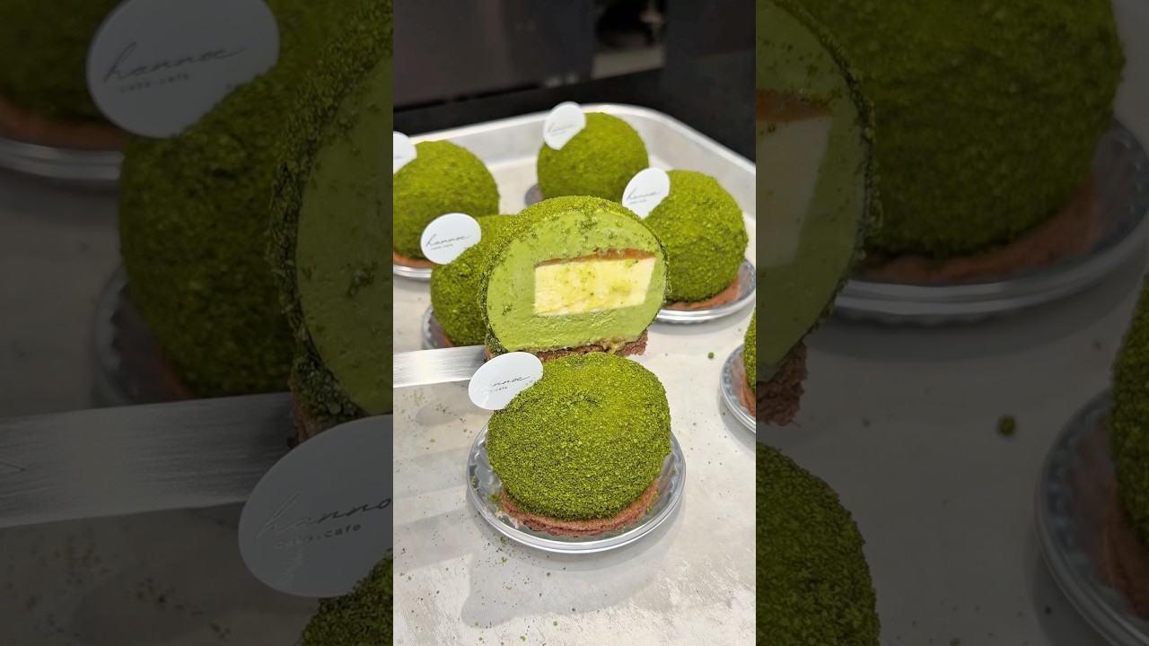 濃厚すぎる抹茶ムースケーキ🍰#japanesefood