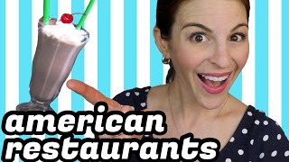 American Restaurants - WHAT TOURISTS NEED TO KNOW