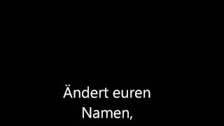 Böhse Onkelz Danke für Nichts Lyrics