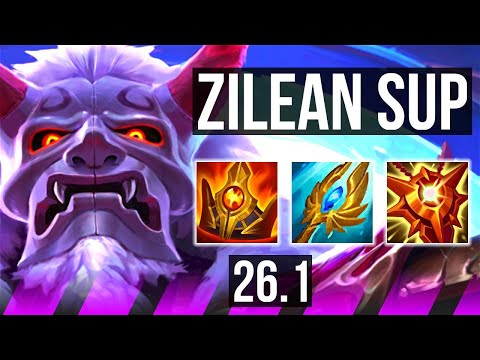 ZILEAN & Ezreal vs LUX & Kai'Sa (SUP) | EUW Master | 26.1