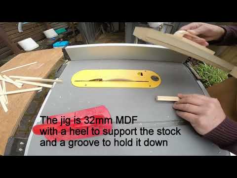 Cutting Thin Strips for Kumiko with a thin rip jig