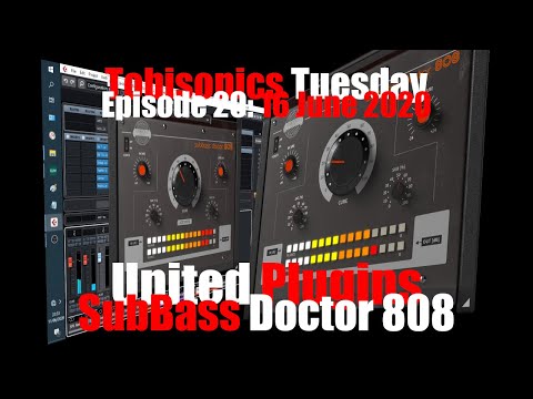 United Plugins Soundevice Digital SubBass Doctor 808 Quick Demo