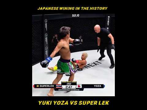 YUKI YOZA take on SUPERLEK before facing   Jonathan Haggerty #onechampionship  @onechampjp#superlek