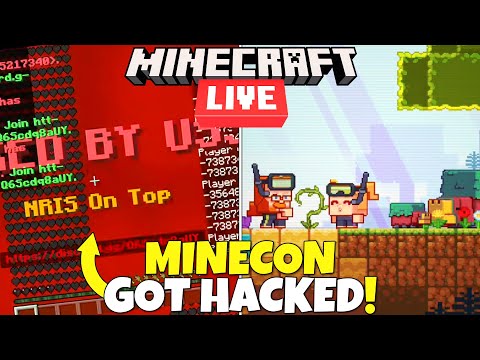 Minecon 2022 WILL BE HACKED (Again)! Can Mojang Stop It? Minecon Mob Vote 2022 News