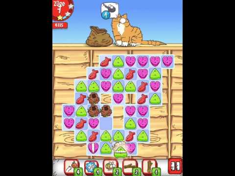 Simons Cat - Crunch Time - Level 154 - No Boosters (by match3news.com)