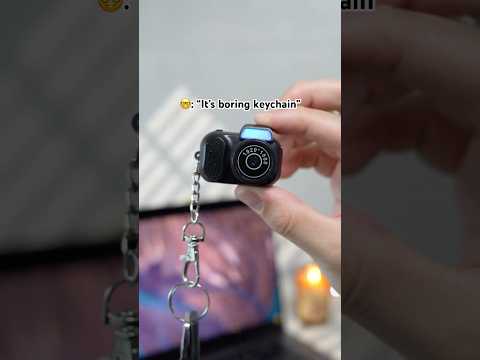 This keychain is so amazing 🤩 #minicamera #keychain #giftideas #shorts