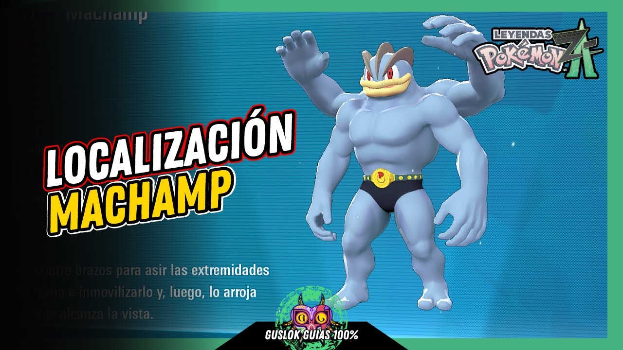 UBICACIÓN de MACHAMP | GUÍA 100% | 💯Leyendas Pokemon: Z-A🏆 UBICACIÓN de MACHAMP | GUÍA 100% | 💯Leyendas Pokemon: Z-A🏆