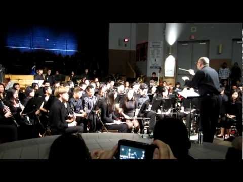 Mary Ward C.S.S Christmas Concert 2011 - Senior Band (Quad City Stomp by Michael Sweeney)