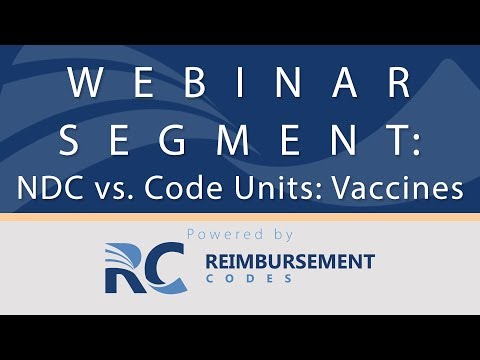 RJ Health - NDC vs. Code Units: Vaccines - Webinar Segment