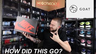 I BOUGHT USED SHOES OFF GOAT! HERE’S HOW IT WENT!