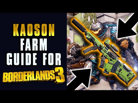 Borderlands 3 Kaoson M6+ (Captain Traunt) Farm Guide