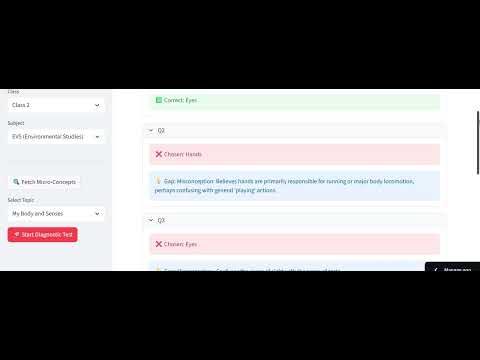 GapScout AI: Student ke Learning Gaps 2 Minute mein dhoondein!